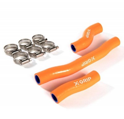 X-GRIP-Silicone-radiator-hose-KTM-Husqvarna-orange-2020-600x578